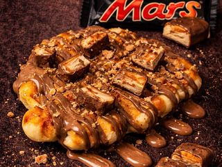 Waffle ice cream Mars