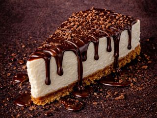 Cheesescake con cioccolato
