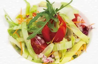 07. Insalata con salsa carote
