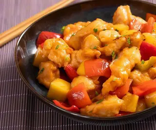 25. Pollo in salsa piccante