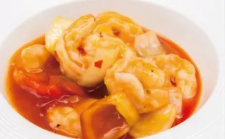 41. Gamberetti in salsa piccante