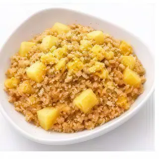 P17. Riso saltati con ananas e pinoli - riso dolce