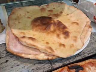 Focaccia con Mortadella