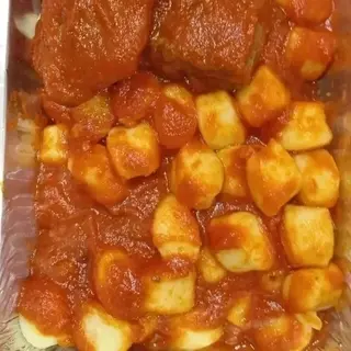Gnocchi al castrato una porzione