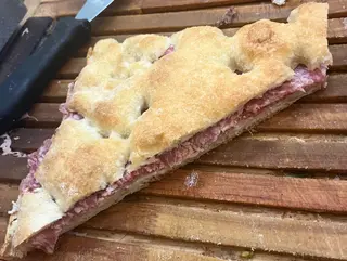 Finocchiona crema di pecorino e miele
