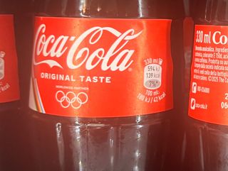 Coca cola bottiglia plastica