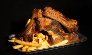 Pork ribs bbq