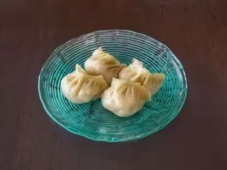 Ravioli al vapore con gamberetti