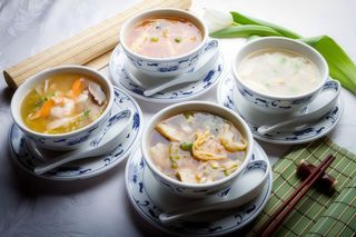 Zuppa di zazai con carne