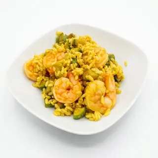 Insalata di riso con gamberi