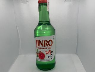 Jinro korea soju Flavor Grapefruit 13%Vol 350ml