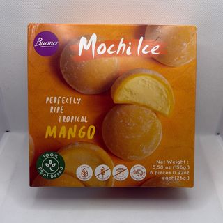 Buono-Ice Mochi Flavor Mango 156g(6piz)Box