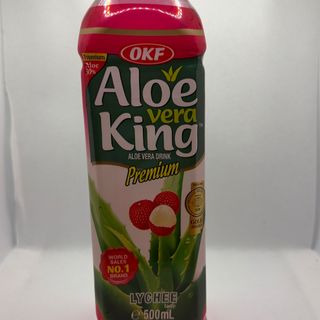 OKF-Aloe -Lychee Flavor 500ml荔枝