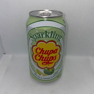 ChupChups-Sparking Drink Flavor Melon&Crema 345ml