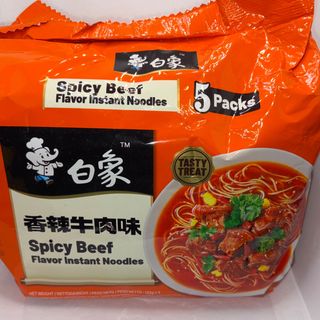 Uummi-Spicy beef Flavor Ramen 102gX5pcs(白象香辣牛肉）