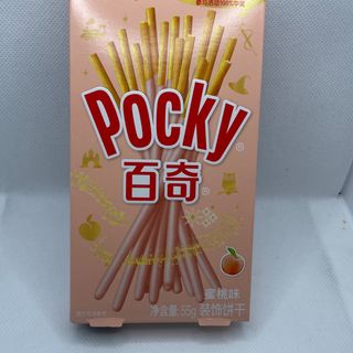 Pocky-Flavor peach 55g(蜜桃）