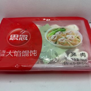 Miss -Huntan pork&veggie 150g思念馄饨