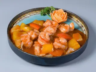 Gamberi agrodolce