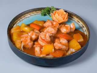 Gamberi agrodolce
