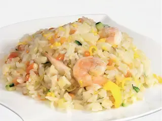Riso con frutti di mare