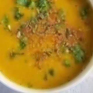 Chicken dal shorba
