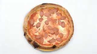 Pizza ai wurstel