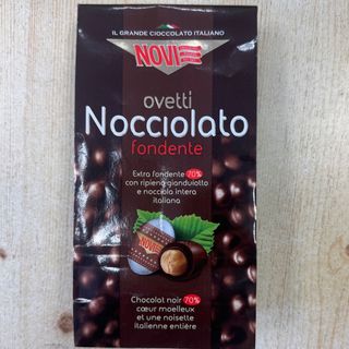 Ovetti nocciolato extra fondente