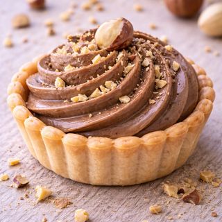 Tartelletta con crema di cioccolato