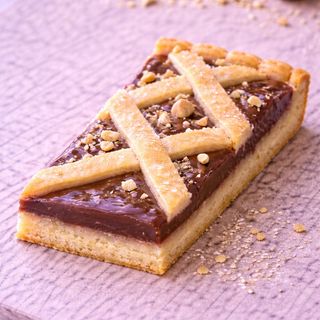 Crostata con crema di nocciola