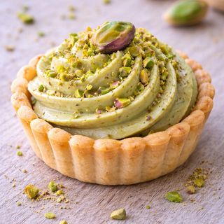 Tartelletta con crema di pistacchio