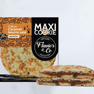 Cookie caramello salato