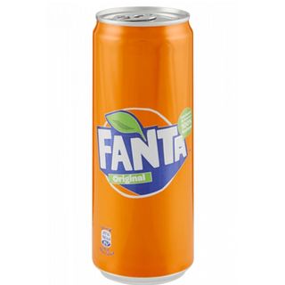Fanta lattina arancio