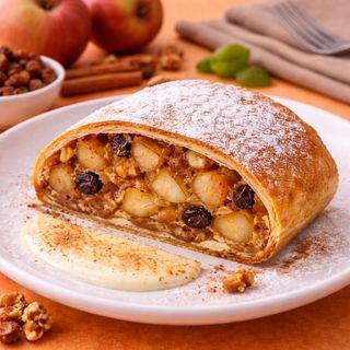 Strudel di mele grande