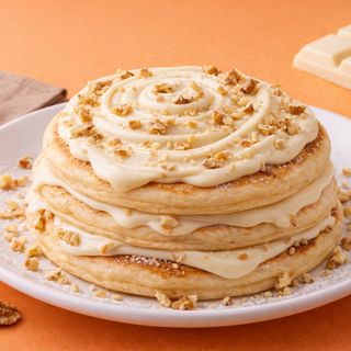 Pancakes White lover - cioccolato bianco e noci