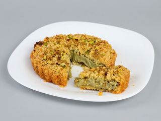 Porzione sbrisolona pistacchio