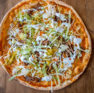 Pizza kebab