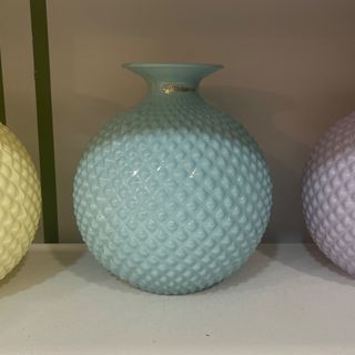 Vaso celeste, bonbon 23 cm