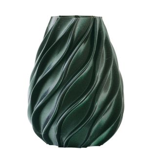 Vaso Twist nero glitter