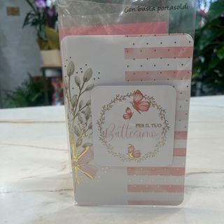 Biglietto Battesimo Femmina