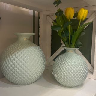 Vaso verde bonbon 17cm
