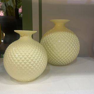 Vaso giallo bonbon 17 cm