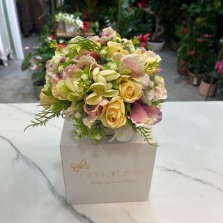 Composizione Pink multicolor