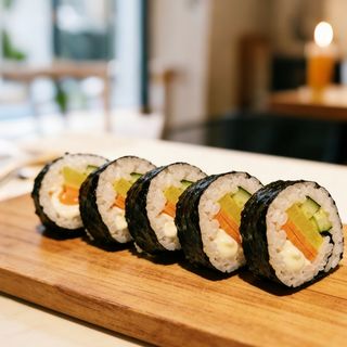 Kimbap vegetariano 5pz