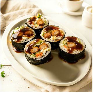 Kimbap con pollo fritto 5pz