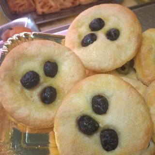 Focaccine olive nere