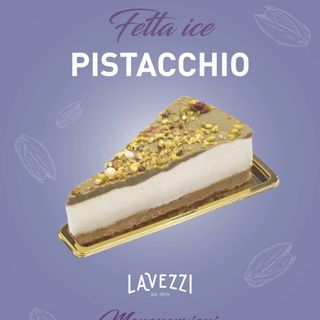 Fetta cheesecake pistacchio