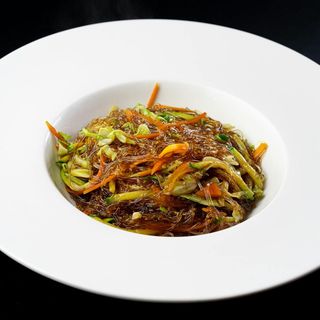 209.SPAGHETTI DI SOIA CON VERDURE