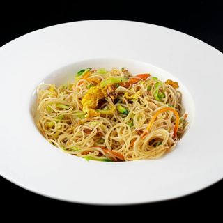 212.SPAGHETTI DI RISO CON VERDURE