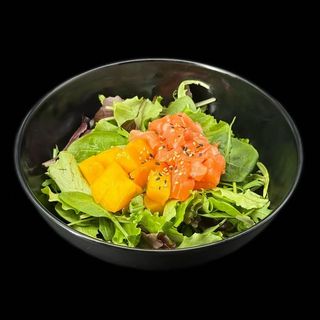 407.INSALATA SALMONE MANGO