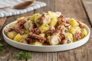Insalata di polipo e patate